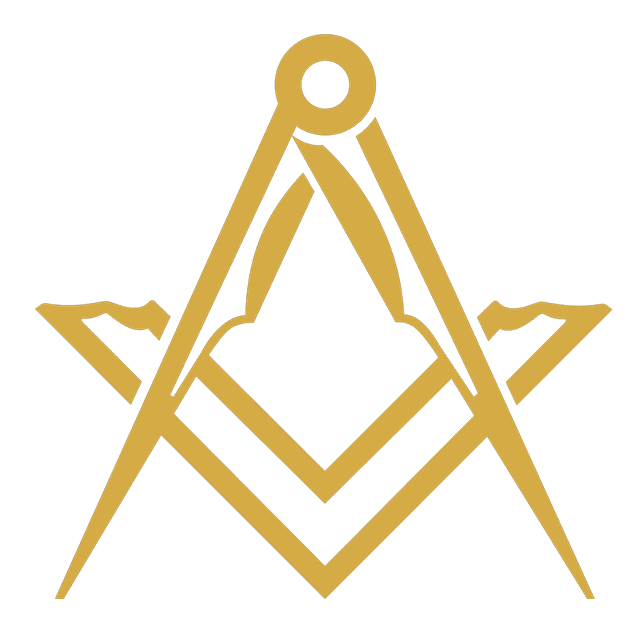 The compasses — an emblem of the Craft